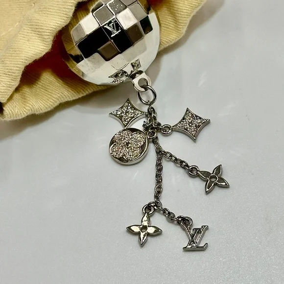 Louis Vuitton "Disco Ball" Bag Charm AUTHENTIC - Picture 14 of 16